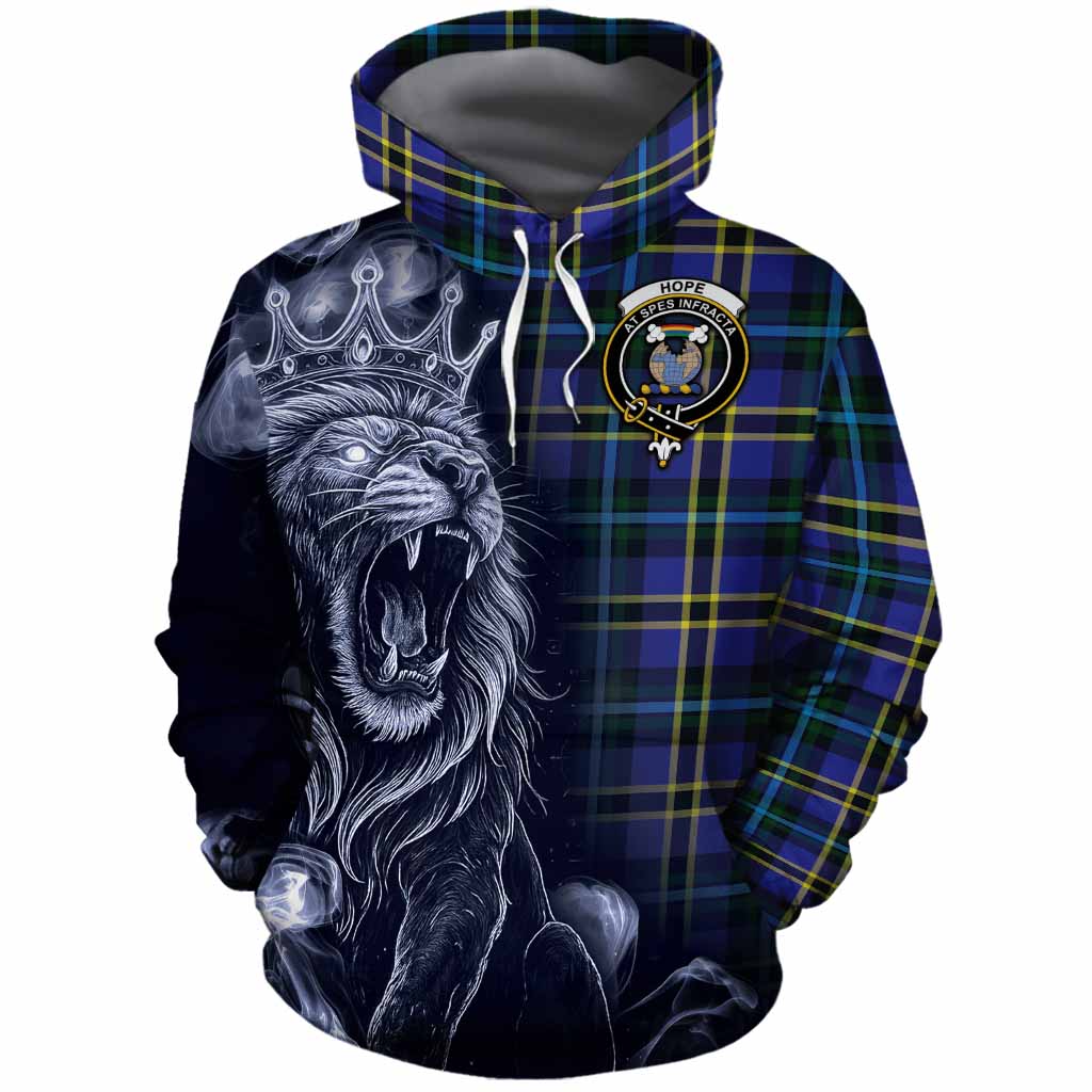 Hope Tartan Cotton Hoodie Roaring Lion Heritage