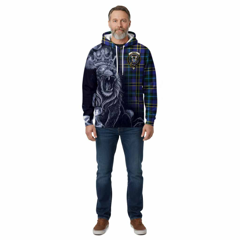 Hope Tartan Cotton Hoodie Roaring Lion Heritage