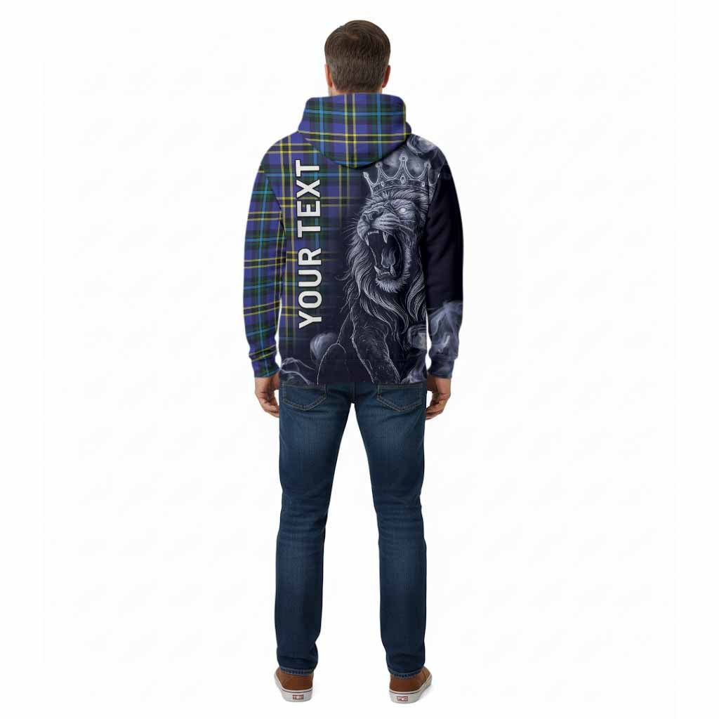 Hope Tartan Cotton Hoodie Roaring Lion Heritage
