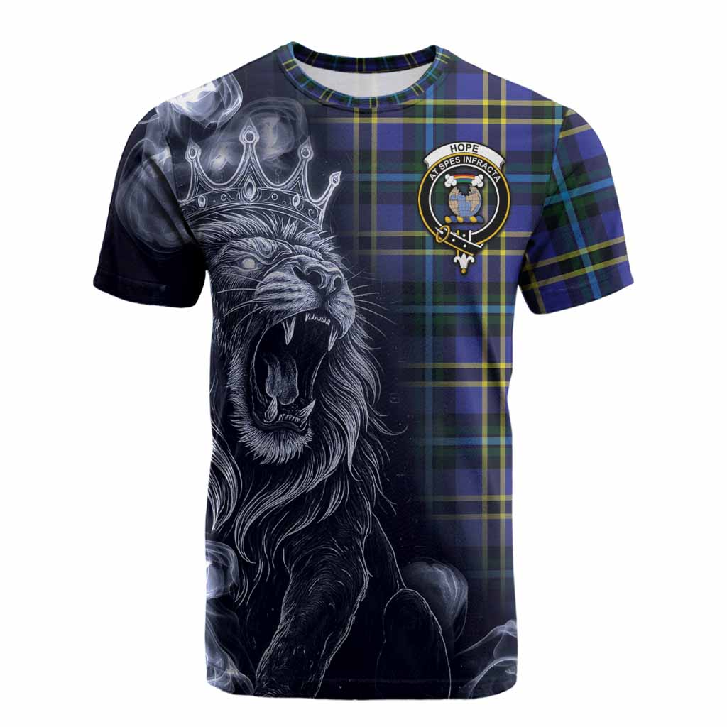 Hope Tartan Cotton T-shirt Roaring Lion Heritage