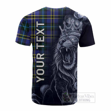 Hope Tartan Cotton T-shirt Roaring Lion Heritage
