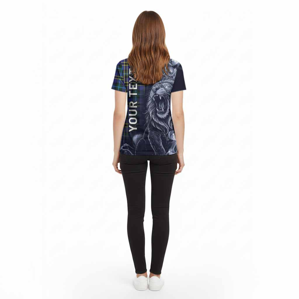 Hope Tartan Cotton T-shirt Roaring Lion Heritage