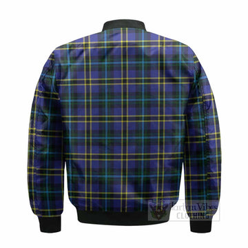 Hope Tartan Crest Bomber Jacket Ferocious Lion Style