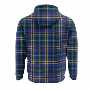 Hope Tartan Crest Hoodie Ferocious Lion Style