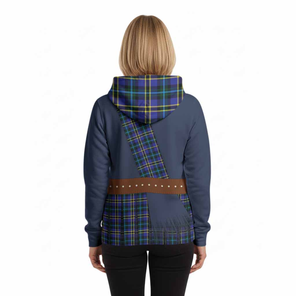 Hope Tartan Crest Hoodie Kilt Costume Style