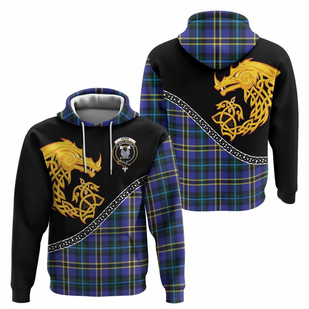 Hope Tartan Crest Hoodie Legendary Dragon Knot Half Style