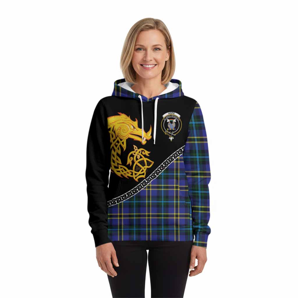 Hope Tartan Crest Hoodie Legendary Dragon Knot Half Style