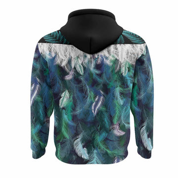 Hope Tartan Crest Hoodie New Zealand Maori Korowai Cloak