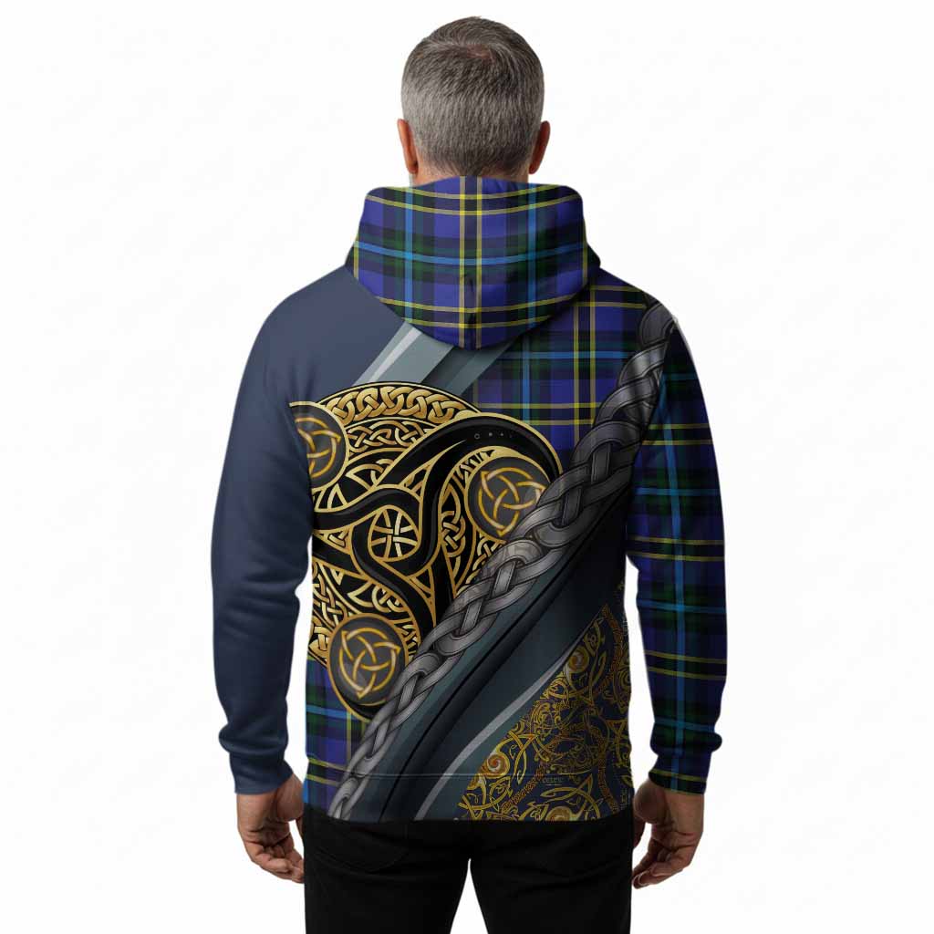 Hope Tartan Crest Hoodie Scottish Triskele Celtic