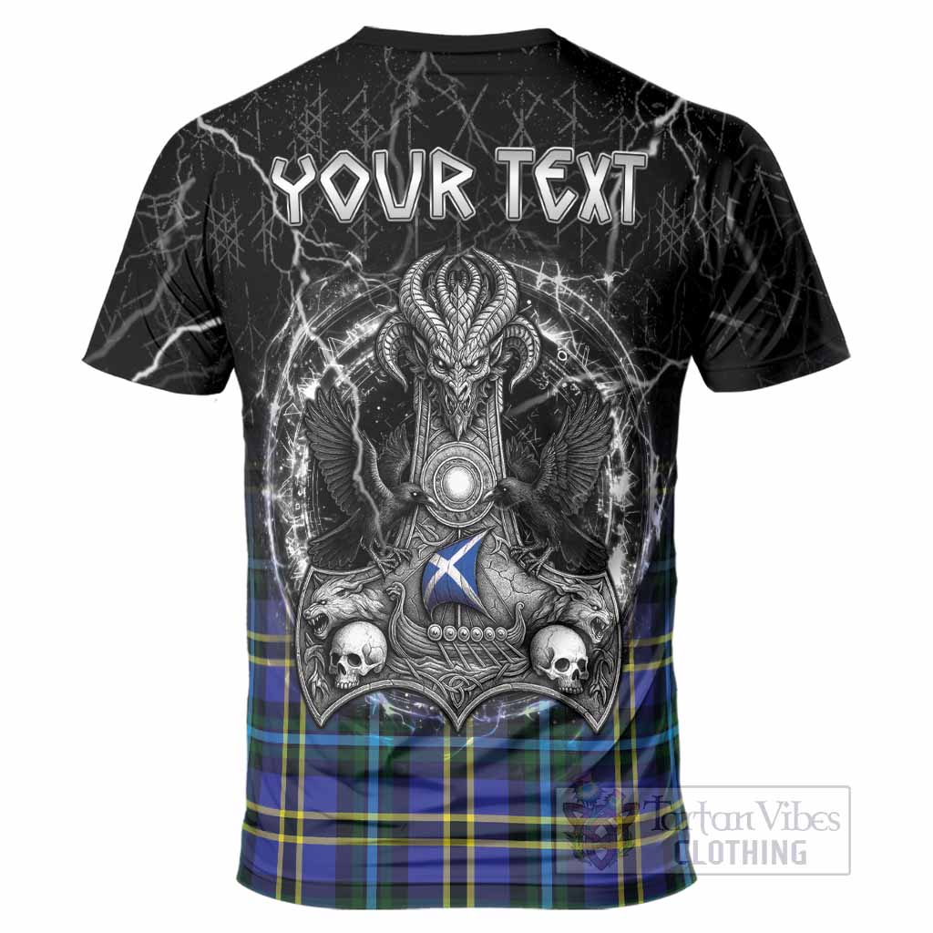 Hope Tartan Crest T-Shirt Celtic Odin's Raven Legacy