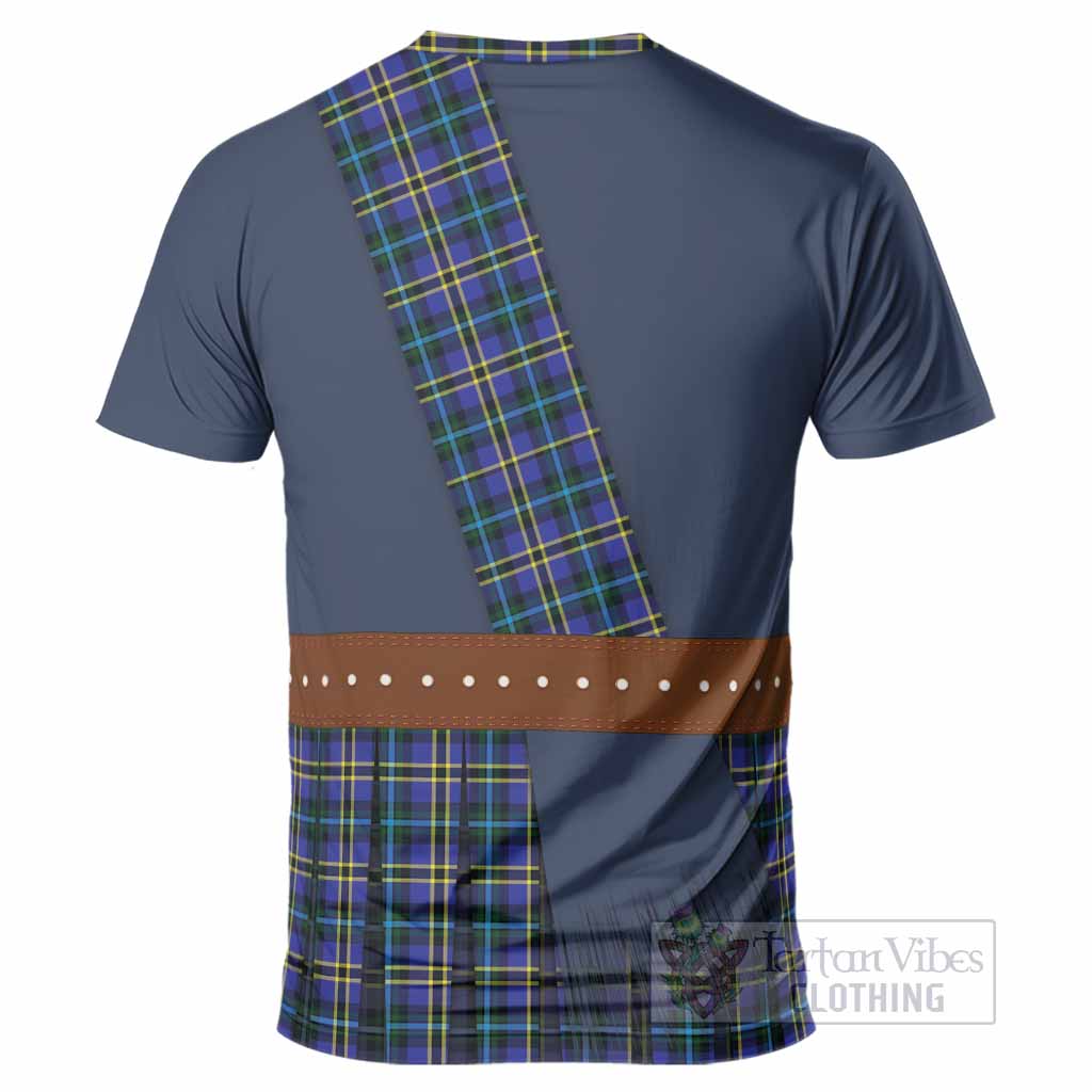 Hope Tartan Crest T-Shirt Kilt Costume Style