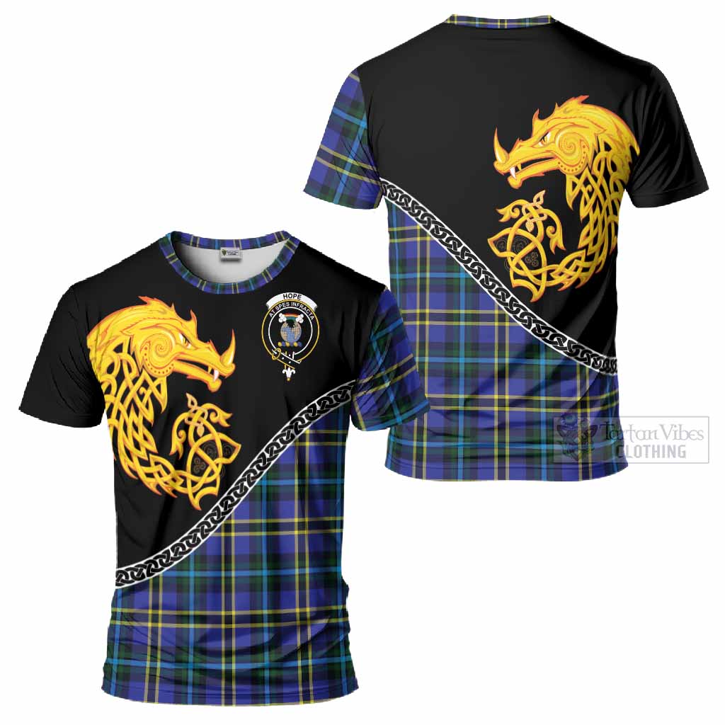 Hope Tartan Crest T-Shirt Legendary Dragon Knot Half Style