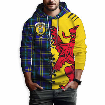 Hope Tartan Family Crest Hoodie Lion Rampant Honor