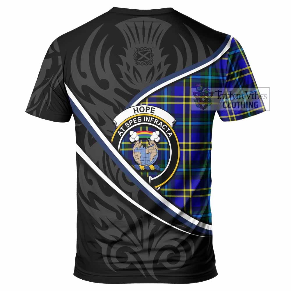 Hope Tartan Family Crest T-shirt Celtic Scottish Thistle Floral - Tartan Vibes Clothing