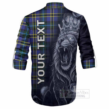 Hope Tartan Ghillie Shirt Roaring Lion Heritage