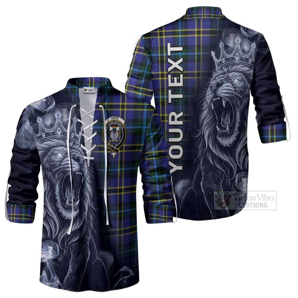 Hope Tartan Ghillie Shirt Roaring Lion Heritage