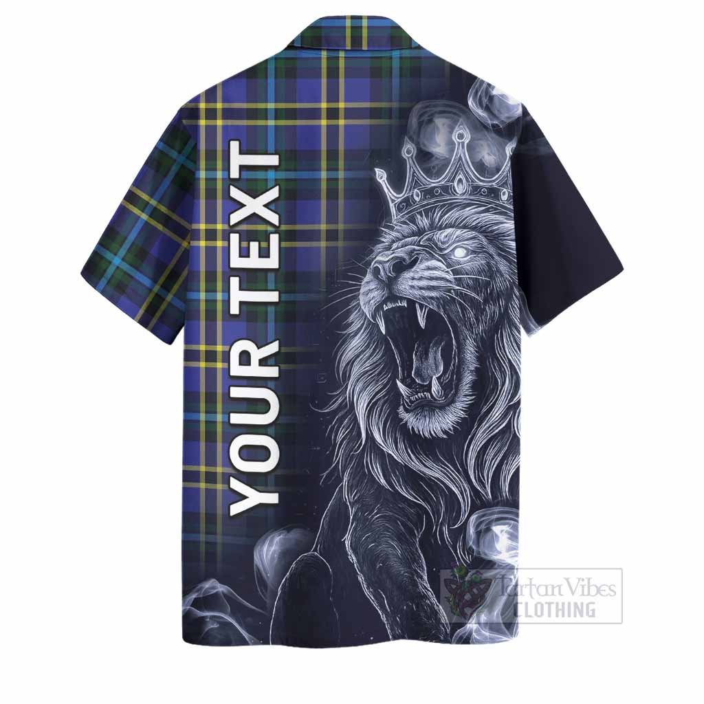 Hope Tartan Hawaiian Shirt Roaring Lion Heritage