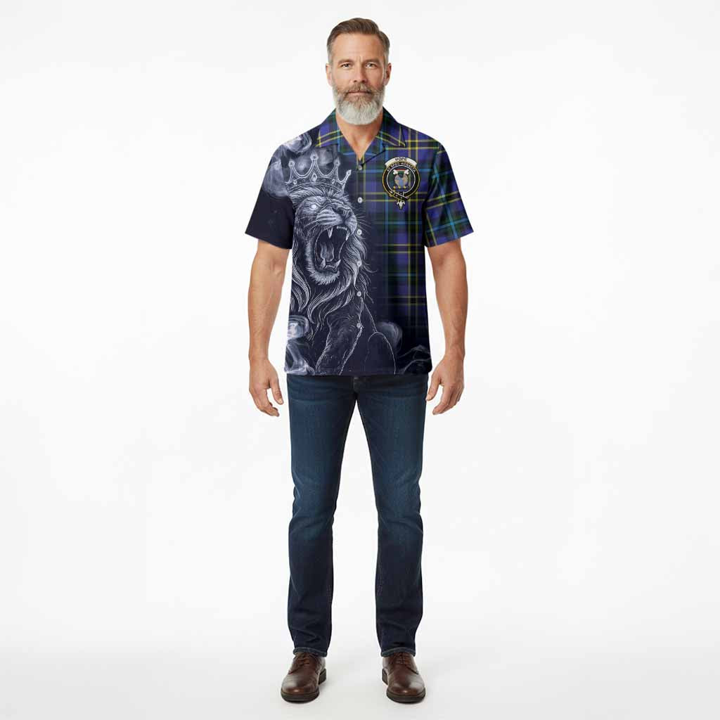 Hope Tartan Hawaiian Shirt Roaring Lion Heritage