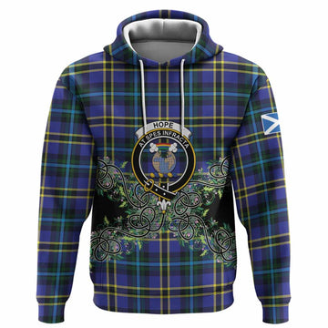Hope Tartan Hoodie Thistle Scottish Spirit