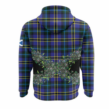 Hope Tartan Hoodie Thistle Scottish Spirit