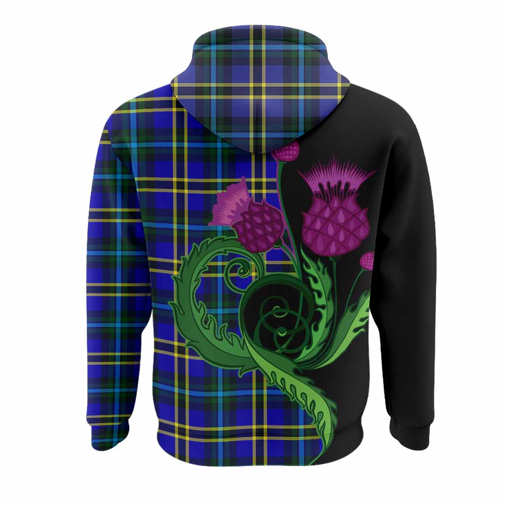 Hope Tartan Hoodie Traditional Scottish Thistle