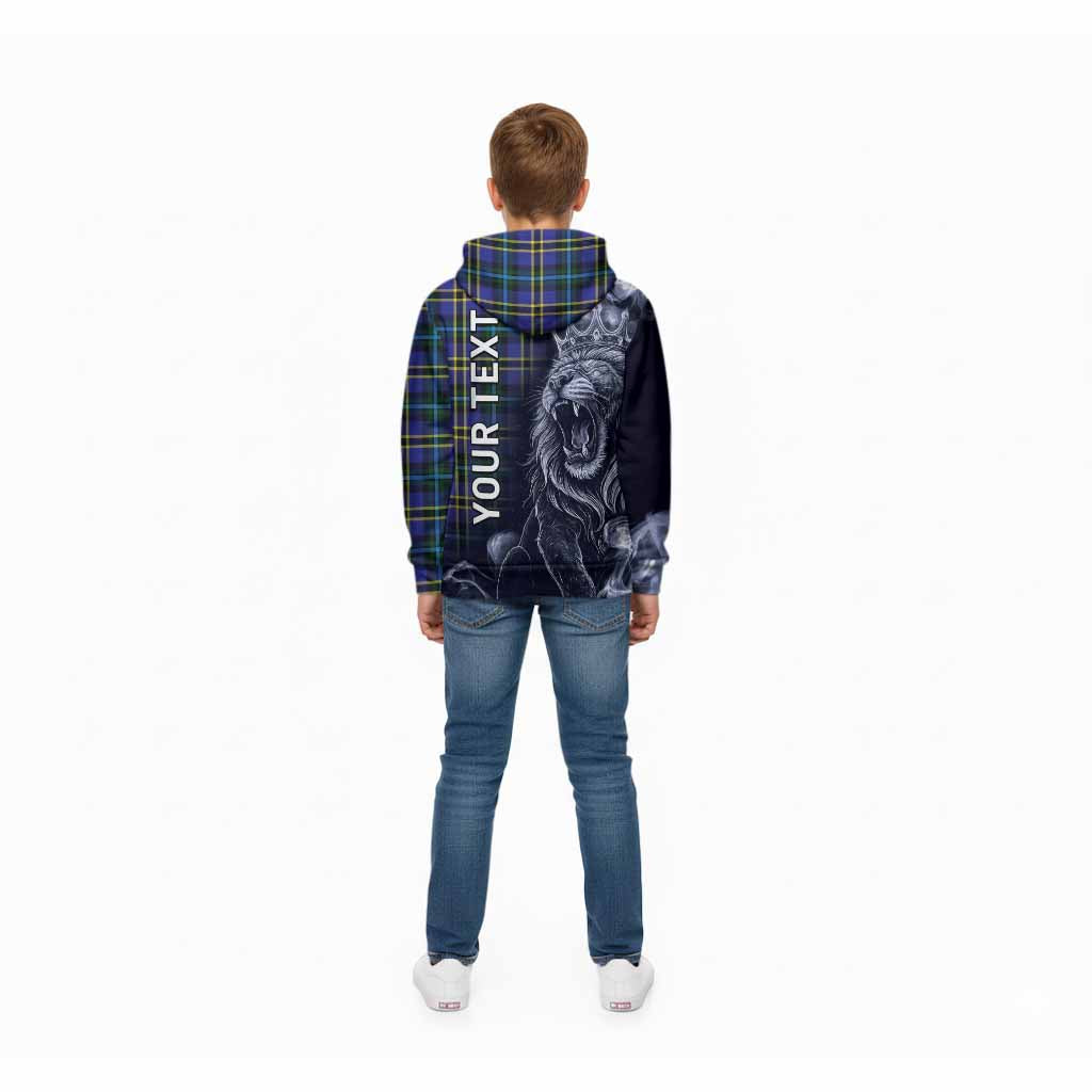Hope Tartan Kid Hoodie Roaring Lion Heritage