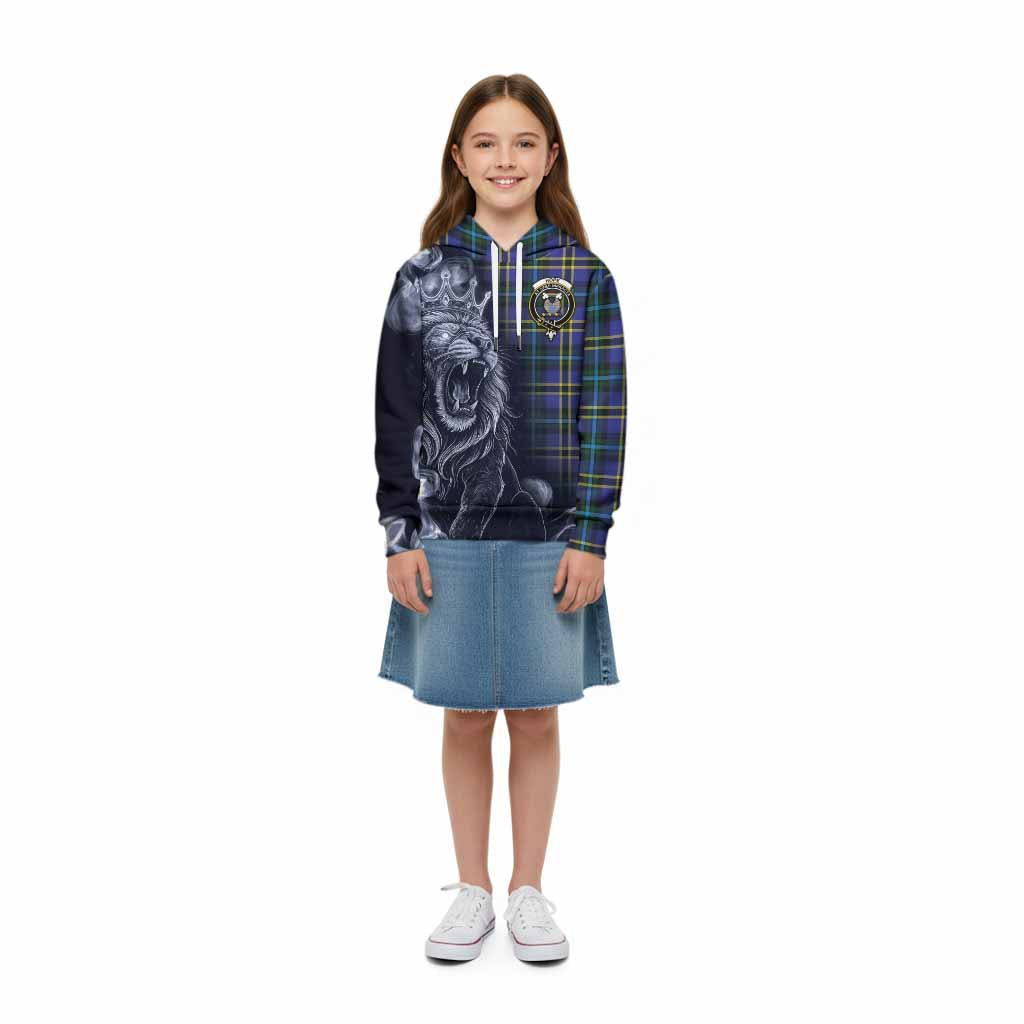 Hope Tartan Kid Hoodie Roaring Lion Heritage