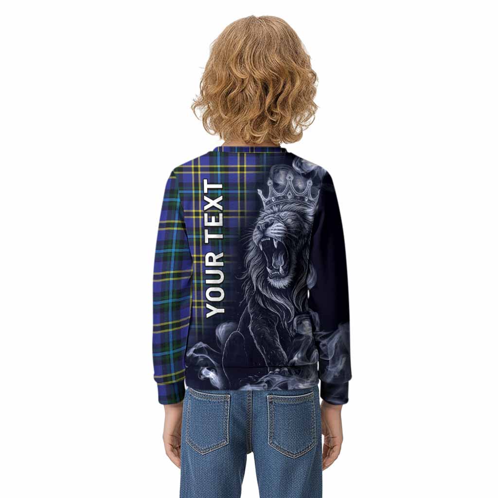 Hope Tartan Kid Knitted Sweatshirt Roaring Lion Heritage