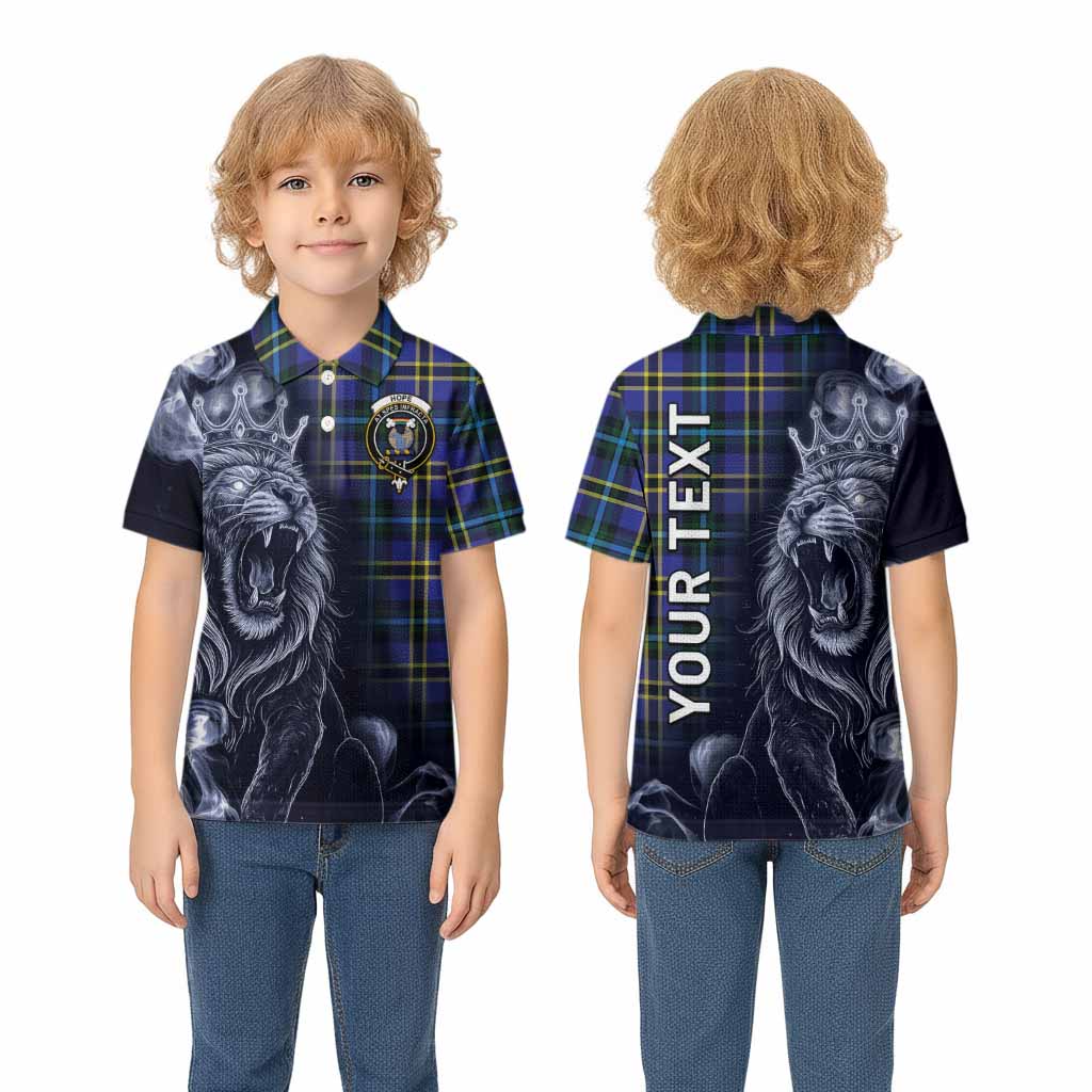 Hope Tartan Kid Polo Shirt Roaring Lion Heritage