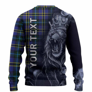 Hope Tartan Knitted Sweater Roaring Lion Heritage