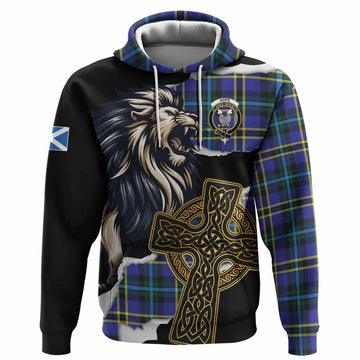 Hope Tartan Scottish Hoodie Lion Celtic Heritage