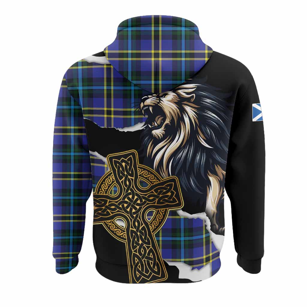 Hope Tartan Scottish Hoodie Lion Celtic Heritage