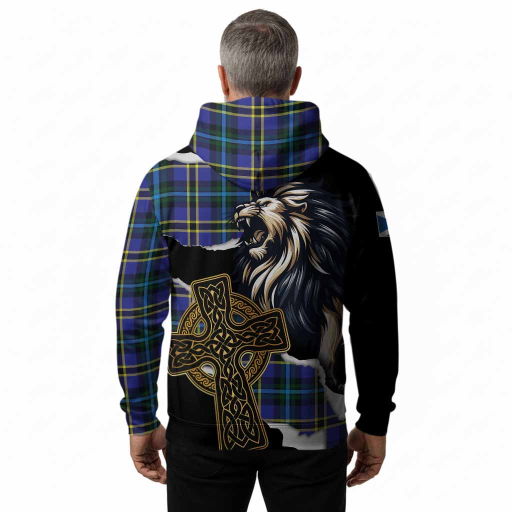 Hope Tartan Scottish Hoodie Lion Celtic Heritage