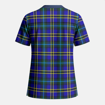 Hope Tartan Scrub Top - Tartan Vibes Clothing