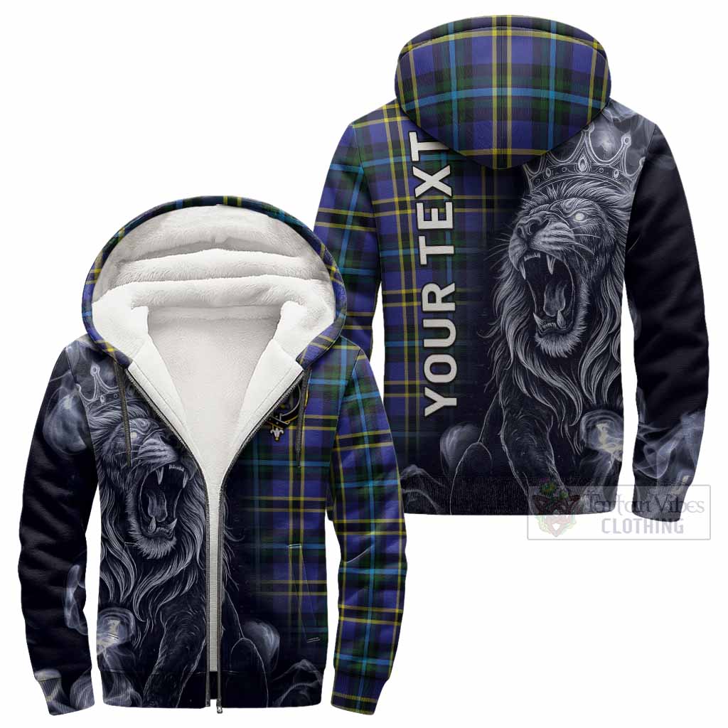 Hope Tartan Sherpa Hoodie Roaring Lion Heritage