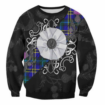 Hope Tartan Sweatshirt Jacobite White Rose