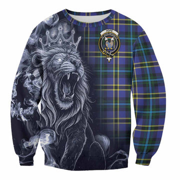 Hope Tartan Sweatshirt Roaring Lion Heritage