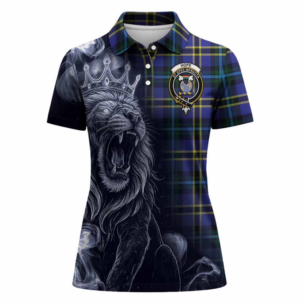 Hope Tartan Women Polo Shirt Roaring Lion Heritage