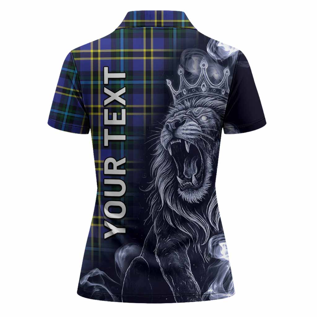 Hope Tartan Women Polo Shirt Roaring Lion Heritage