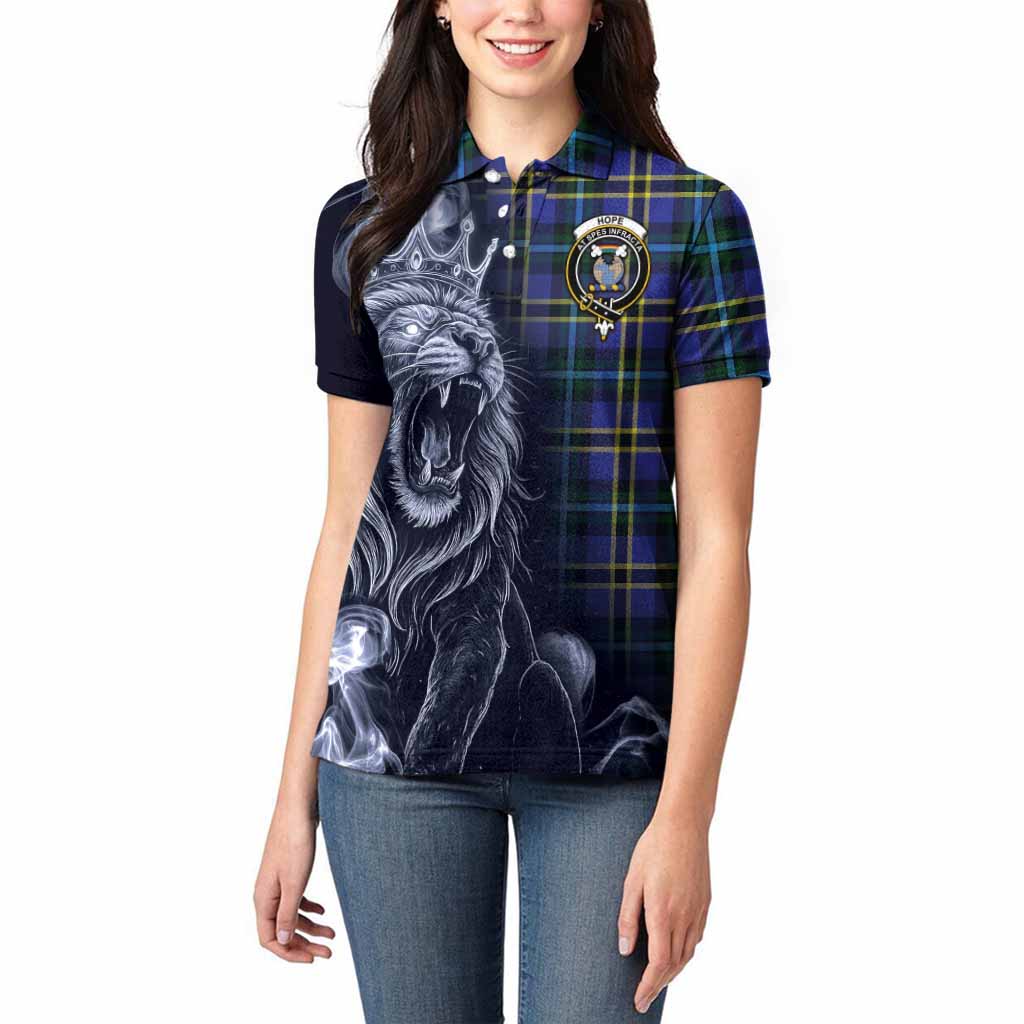 Hope Tartan Women Polo Shirt Roaring Lion Heritage