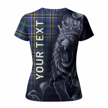 Hope Tartan Women T shirt Roaring Lion Heritage