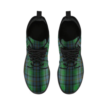 Hope Vere Tartan Leather Boots