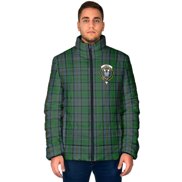 Hope Vere Tartan Padded Jacket with Family Crest