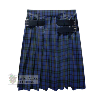 Hope (Vere-Weir) Tartan Men's Pleated Skirt - Fashion Casual Retro Scottish Kilt Style