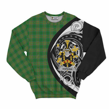 Hopkins Irish Clan Sweatshirt Celtic Circle Style