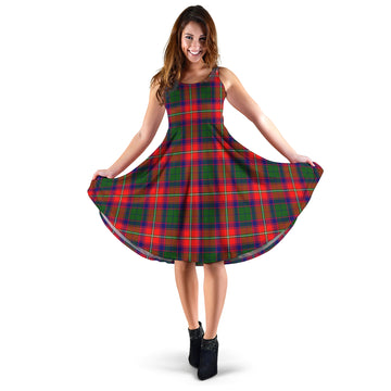 Hopkirk Tartan Sleeveless Midi Womens Dress XL - Tartan Vibes Clothing