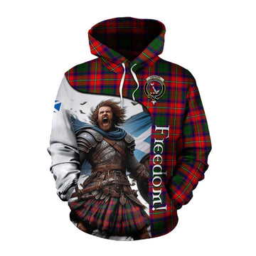 Hopkirk Crest Tartan Cotton Hoodie Inspired by the Freedom of Scottish Warrior Pullover Hoodie XS - Tartan Vibes Clothing