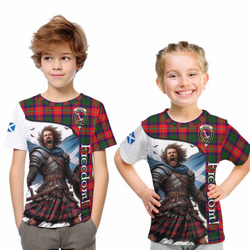 Hopkirk Crest Tartan Kid T-Shirt Inspired by the Freedom of Scottish Warrior Youth XL Size14 - Tartan Vibes Clothing