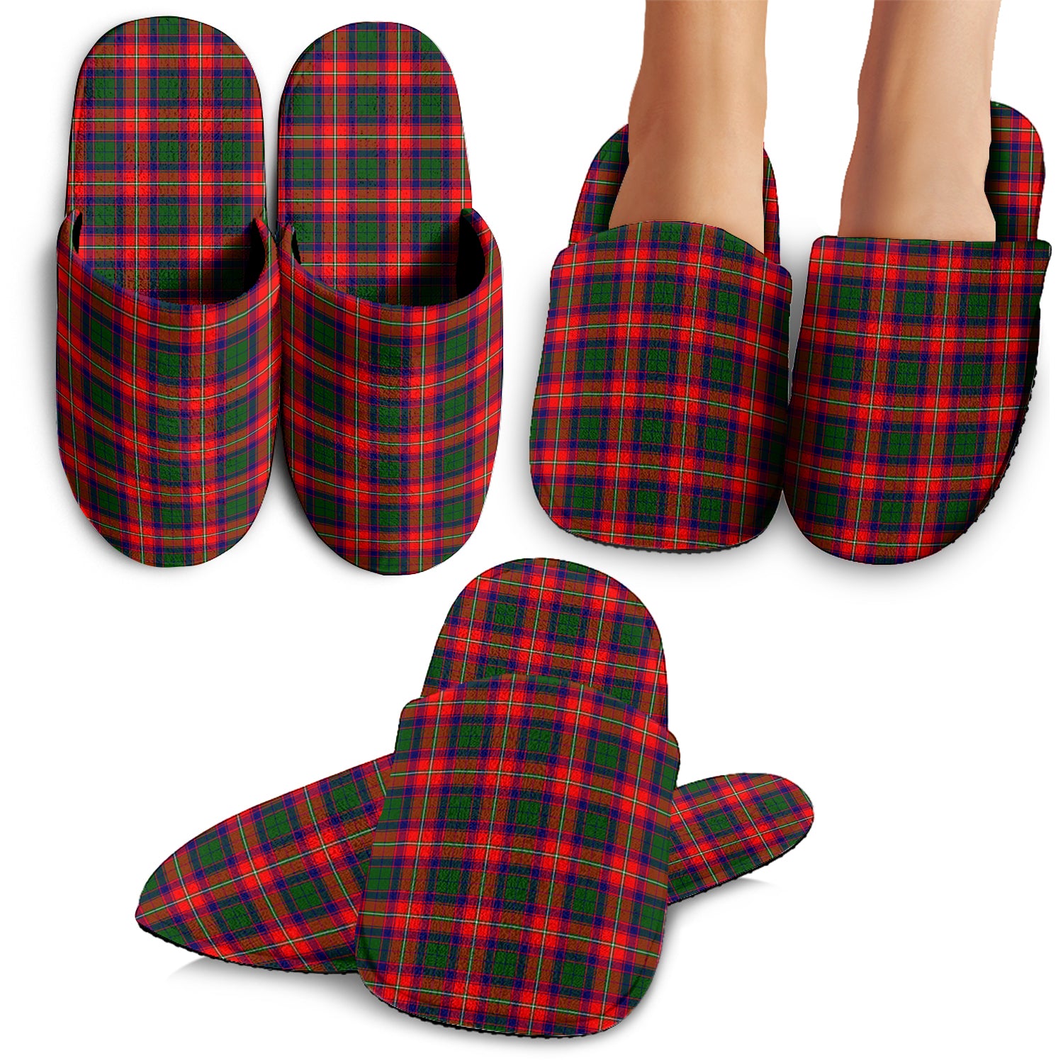 Hopkirk Tartan Home Slippers - Tartan Vibes Clothing