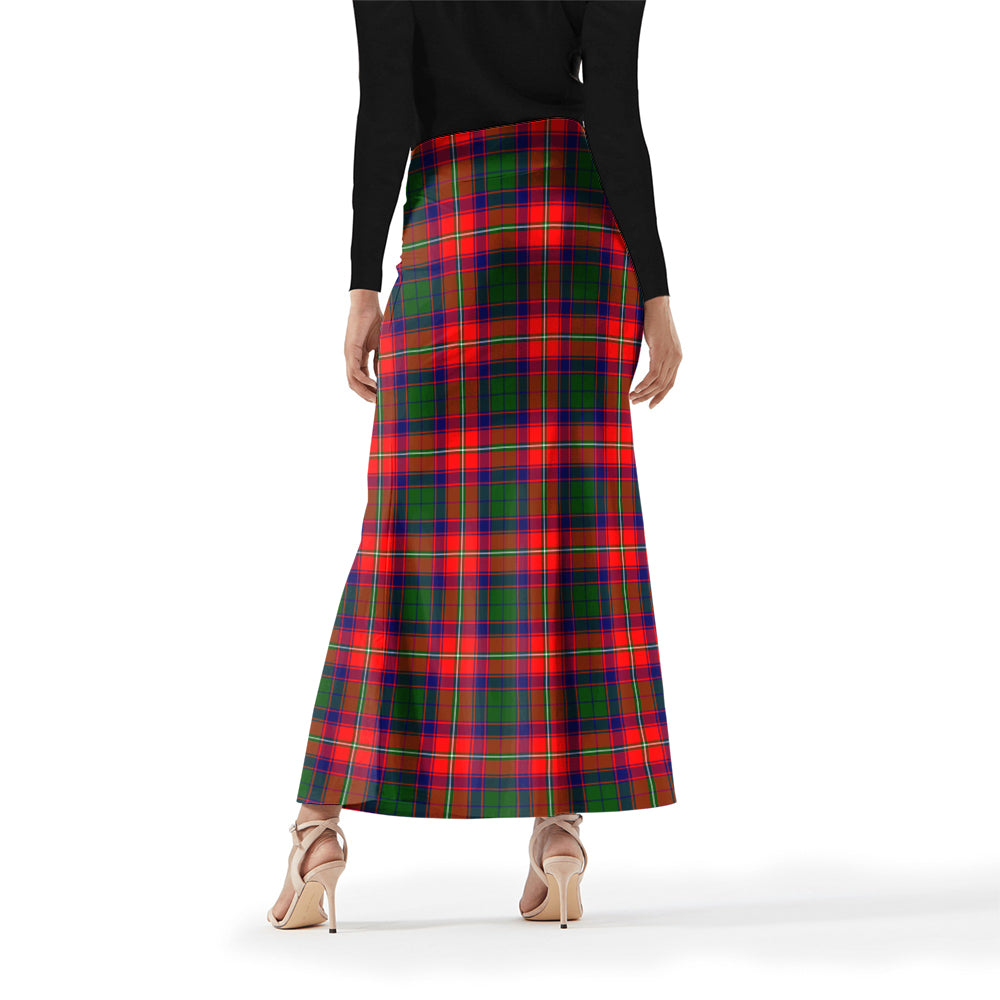 Hopkirk Tartan Womens Full Length Skirt - Tartan Vibes Clothing
